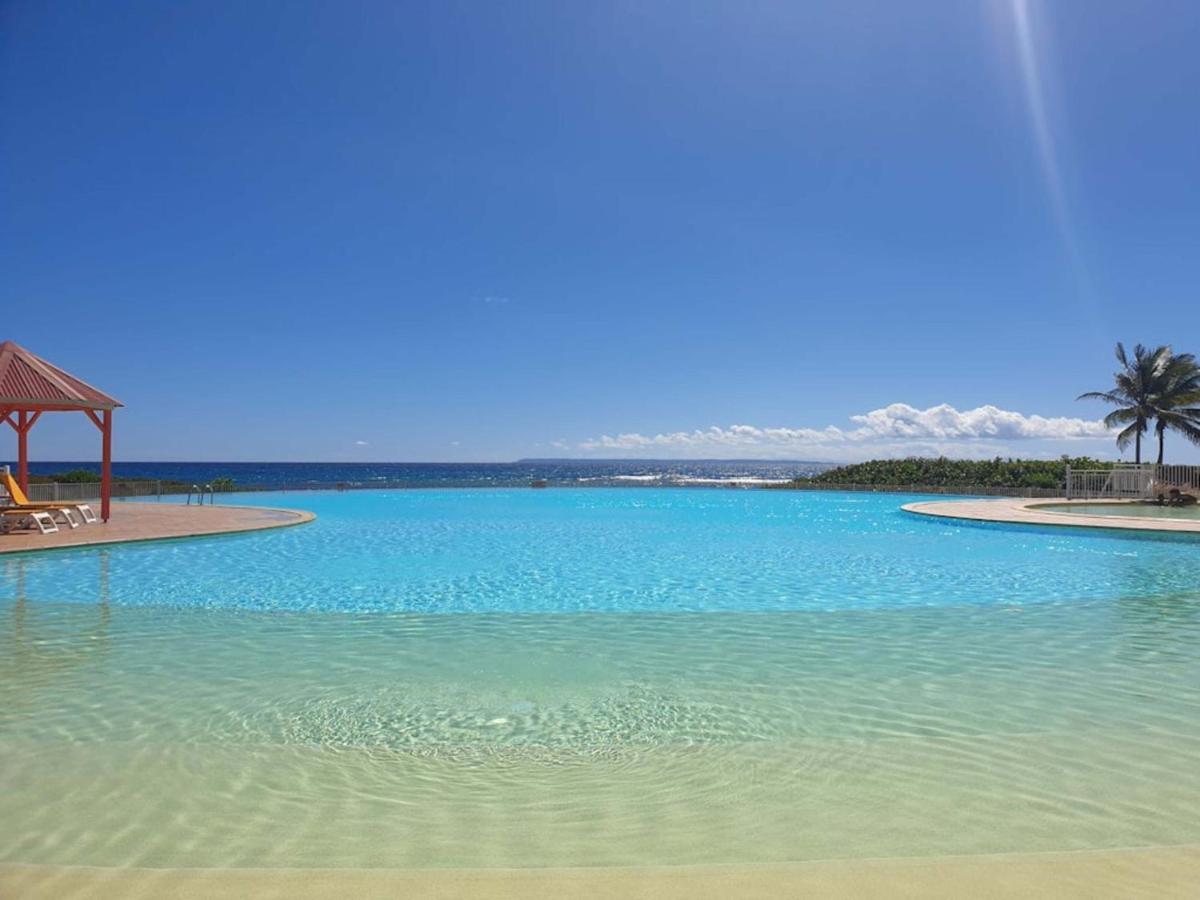 Apartmán Escapades Ensoleillees - Saint-Francois - Front De Mer Et Piscine Exteriér fotografie