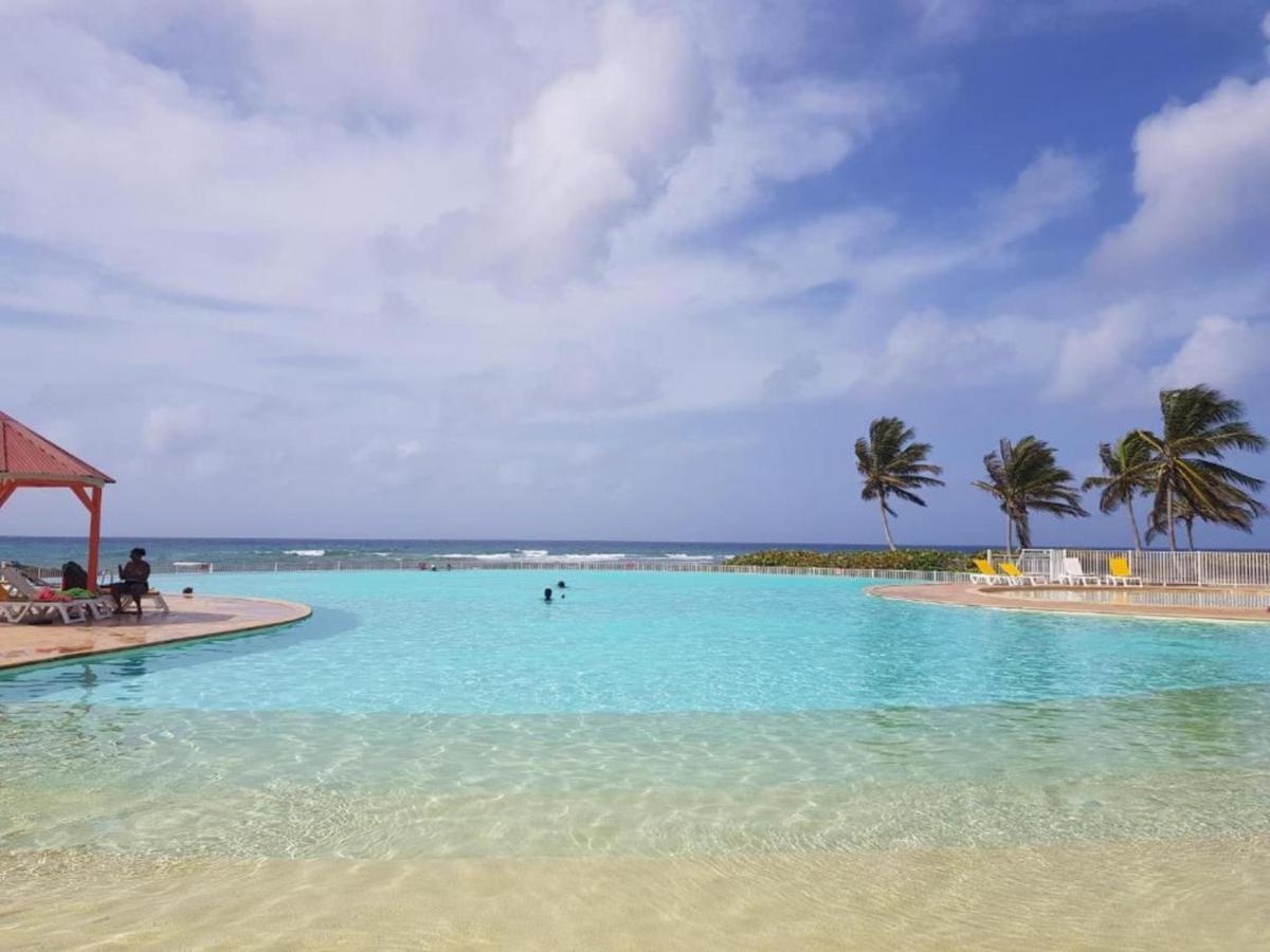 Apartmán Escapades Ensoleillees - Saint-Francois - Front De Mer Et Piscine Exteriér fotografie